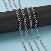 304 Stainless Steel Cable Chains X-CHS-R009-10-5