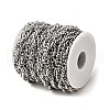 304 Stainless Steel Twist Link Chains CHS-C018-03P-2