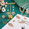   44Pcs 11 Style Brass Big Pendants KKC-PH0001-03-5