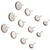 Craftdady 304 Stainless Steel Stud Earring Settings STAS-CD0001-01P-2