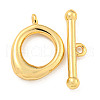 Brass Toggle Clasps KK-A223-09G-2