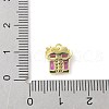 Brass Micro Pave Cubic Zirconia Pendants KK-Z101-02G-05-3