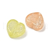 Transparent Crackle Acrylic Beads OACR-B031-07-2