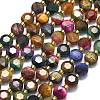 Dyed Natural Tiger Eye Beads Strands G-C116-A03-02-2