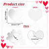   Custom Acrylic Mirror Wall Stickers AJEW-PH0004-56-2