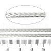 Brass Herringbone Chains CHC-C011-01C-P-3