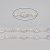 Handmade Natural Amethyst Beaded Chains CHC-I031-11B-2