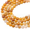 ARRICRAFT Natural Topaz Jade Bead Strands G-AR0001-35-1