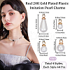 Beebeecraft 120Pcs 4 Style Plastic Imitation Pearl Charms KK-BBC0011-34-2