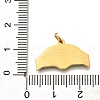 Pride 304 Stainless Steel Enamel Pendants STAS-B079-01G-10-3
