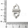 316 Surgical Stainless Steel Bayonet Clasps STAS-H234-08P-3