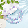 GOMAKERER 1 Strand Natural Aquamarine & Rose Quartz & Amethyst Beads Strands G-GO0001-52-4