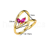 Elegant S925 Sterling Silver Micro Pave Cubic Zirconia Ring for Woman UB7342-1-5