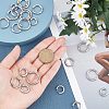 UNICRAFTALE 12Pairs 6 Styles 304 Stainless Steel Huggie Hoop Earrings EJEW-UN0001-47P-2