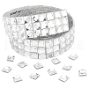 2 Yards Hotfix Rhinestone Trimming DIY-WH0504-150C-1