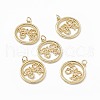 Brass Pendants KK-E068-VB200-4