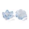Simulation Lotus Shape Acrylic Bead Caps SACR-A008-06A-2