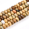 Natural Yellow Opal Beads Strands G-T140-74-4