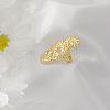 Brass Adjustable Finger Rings for Women AX2322-3
