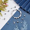 Unicraftale 90Pcs 5 Style 304 Stainless Steel Beads STAS-UN0024-27-3