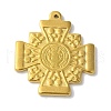 304 Stainless Steel Pendants STAS-Z058-04G-02-1