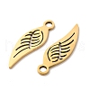 201 Stainless Steel Pendants STAS-K251-057G-2