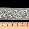 Polyester Flower Lace Trims OCOR-A007-18-3