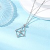3Pcs 3 Sizes 304 Stainless Steel Macrame Pouch Empty Stone Holder Necklace Making NJEW-JN05238-5