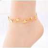 Stainless Steel Charm Anklets for Women WG18C2B-09-1