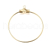 PVD Vacuum Plating 304 Stainless Steel Pendants STAS-T031-20-30mm-G-1