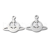 Non-Tarnish 304 Stainless Steel Pendants STAS-Q303-21P-1