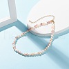 Vintage Natural Pearl Beaded Necklace for Women NJEW-JN03787-01-2