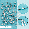 Unicraftale 60Pcs Brass Crimp Beads FIND-UN0004-34B-5