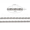 304 Stainless Steel Lumachina Chains CHS-R009-15-7