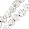 Electroplated Synthetic Non-magnetic Hematite Beads Strands G-C156-07-2