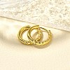 304 Stainless Steel Hoop Earrings for Women EJEW-M068-16B-G-2