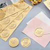 Self Adhesive Gold Foil Embossed Stickers DIY-WH0211-112-7