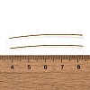 Brass Flat Head Pins KK-H502-01H-G-3