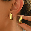Geometric Stainless Steel Triple Stud Earrings BI1243-1