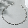 Alloy Barbed Wire Link Chain Necklaces FS-WG27EAE-01-1
