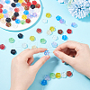 AHADERMAKER Transparent Glass Beads GLAA-GA0002-12-3