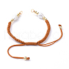 Braided Nylon Cord for DIY Bracelet Making AJEW-JB00540-01-3