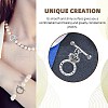 80 Set 8 Styles Tibetan Style Alloy Toggle Clasps TIBE-CJ0001-21-7