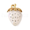 304 Stainless Steel Acrylic Pendants STAS-E549-03G-01-1