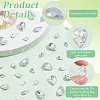 220Pcs 4 Style Glass Rhinestone Cabochons GLAA-FG0001-12-3