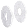   44~45M 2 Style Polyester & Plastic Boning Sewing Wedding Dress Fabric OCOR-PH0001-40-1