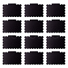 Erasable PVC Food Label Display Chalkboard Clip AJEW-TAC0034-06-1