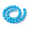 Electroplate Glass Beads Strands EGLA-J106A-E27-1