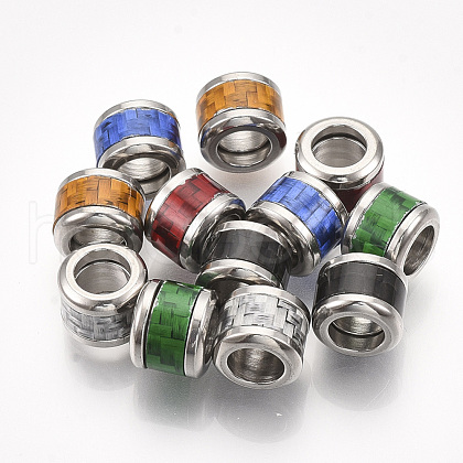 304 Stainless Steel Beads STAS-S079-100-P-1