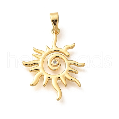 Brass Pendents KK-R212-06G-02-1
